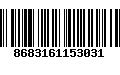 Código de Barras 8683161153031