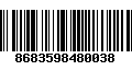 Código de Barras 8683598480038