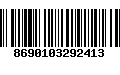 Código de Barras 8690103292413