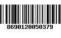 Código de Barras 8690120050379