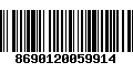 Código de Barras 8690120059914