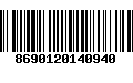 Código de Barras 8690120140940