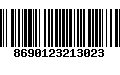 Código de Barras 8690123213023