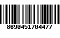 Código de Barras 8690451704477