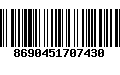 Código de Barras 8690451707430