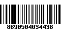 Código de Barras 8690504034438