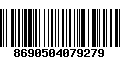 Código de Barras 8690504079279