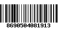 Código de Barras 8690504081913