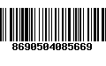 Código de Barras 8690504085669