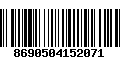 Código de Barras 8690504152071