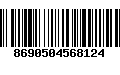 Código de Barras 8690504568124