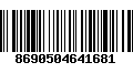 Código de Barras 8690504641681