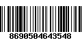 Código de Barras 8690504643548