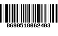 Código de Barras 8690518062403