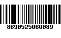 Código de Barras 8690525060089