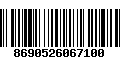 Código de Barras 8690526067100