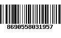 Código de Barras 8690558031957