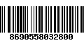 Código de Barras 8690558032800