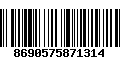 Código de Barras 8690575871314