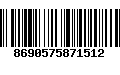 Código de Barras 8690575871512