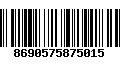 Código de Barras 8690575875015