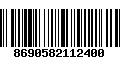 Código de Barras 8690582112400