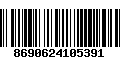 Código de Barras 8690624105391