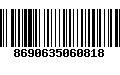 Código de Barras 8690635060818