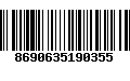 Código de Barras 8690635190355