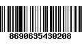 Código de Barras 8690635430208