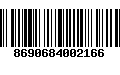 Código de Barras 8690684002166