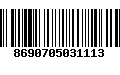 Código de Barras 8690705031113