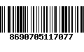 Código de Barras 8690705117077