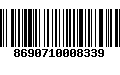 Código de Barras 8690710008339