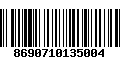 Código de Barras 8690710135004