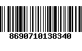 Código de Barras 8690710138340