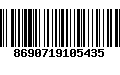 Código de Barras 8690719105435