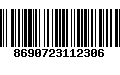 Código de Barras 8690723112306