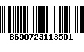 Código de Barras 8690723113501