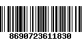 Código de Barras 8690723611830