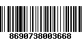 Código de Barras 8690738003668