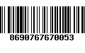 Código de Barras 8690767670053