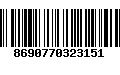 Código de Barras 8690770323151