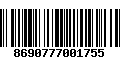 Código de Barras 8690777001755