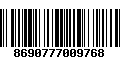 Código de Barras 8690777009768