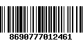 Código de Barras 8690777012461