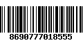 Código de Barras 8690777018555