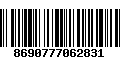 Código de Barras 8690777062831