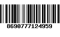 Código de Barras 8690777124959