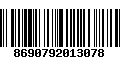 Código de Barras 8690792013078